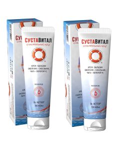 Buy RESCUE KRGU Cream -balm 'SUSTAVITAL' for muscles and joints (SET 2 pcs. x 100 ml.) | Online Pharmacy | https://buy-pharm.com
