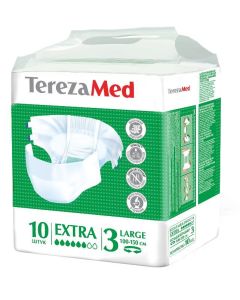 Buy TerezaMed Extra Large diapers # 3, 10 pcs | Online Pharmacy | https://buy-pharm.com