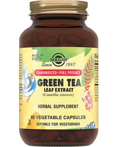 Buy Solgar, Green Tea Leaf Extract 'Green tea leaf extract', 60 capsules | Online Pharmacy | https://buy-pharm.com