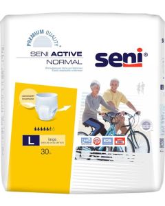Buy Seni Active Normal urological briefs for adults, for moderate to severe incontinence, size L (3), 30 pcs | Online Pharmacy | https://buy-pharm.com
