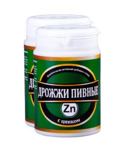 Buy Brewer's yeast Bioterra with zinc, 100 pcs x 500 mg | Online Pharmacy | https://buy-pharm.com