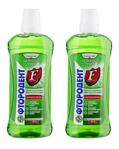 Buy Rinse for the mouth Fluorodent 'Healing Herbs' 475 ml. (2 pcs) | Online Pharmacy | https://buy-pharm.com