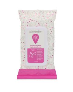 Buy Summer's Eve, Simply Sensitive, 5-in-1 Intimate Wipes, Pack of 32  | Online Pharmacy | https://buy-pharm.com