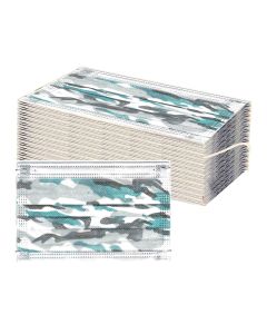 Buy Three-layer disposable mask for children Khaki (gray), 50 pcs | Online Pharmacy | https://buy-pharm.com