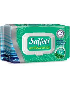 Buy SALFETI antibacterial wet wipes, 2 packs, 72pcs  | Online Pharmacy | https://buy-pharm.com