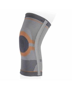 Buy Knee support with stiffening ribs and silicone ring KS-E03, Ttoman, size XXXL (girth over the knee 50-56 cm) | Online Pharmacy | https://buy-pharm.com