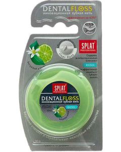 Buy Dental floss Splat DentalFloss with bergamot and lime gum-safe volumetric floss for teeth | Online Pharmacy | https://buy-pharm.com