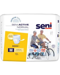 Buy eni Absorbent disposable panties for adults Seni Active Normal Medium 10 pcs | Online Pharmacy | https://buy-pharm.com