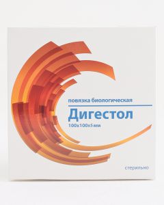 Buy Wound dressing Green oak grove Biological dressing 'Digestol 100 * 100, 1 pc. | Online Pharmacy | https://buy-pharm.com