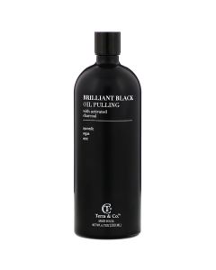 Buy Terra & Co., Oral Rinse, Brilliant Black Oil Draw , Peppermint, 6.75 oz (200 ml)  | Online Pharmacy | https://buy-pharm.com