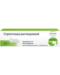 Buy Liniment Streptocid soluble 5%, 30 g | Online Pharmacy | https://buy-pharm.com