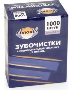 Buy Bamboo toothpicks in individual PP packaging, 1000 401-488 | Online Pharmacy | https://buy-pharm.com