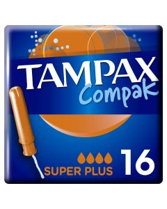 Buy Tampons with applicator TAMPAX Compak Super plus, 16 pcs. | Online Pharmacy | https://buy-pharm.com