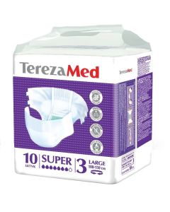 Buy Diapers for adults TerezaMed Super Large No. 3, 10 pcs | Online Pharmacy | https://buy-pharm.com