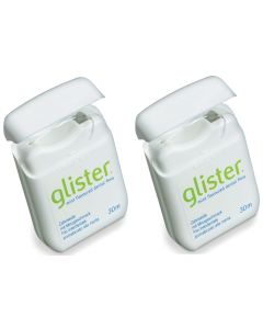 Buy GLISTER Set Dental floss, 30x2 m, 2 pcs. | Online Pharmacy | https://buy-pharm.com