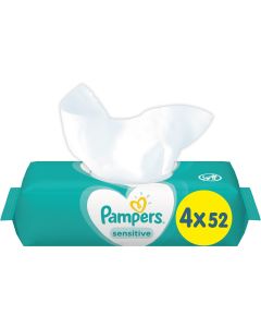 Buy Pampers Wipes Sensitive, baby, 208 pcs | Online Pharmacy | https://buy-pharm.com