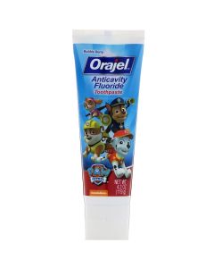 Buy Orajel, PAW Patrol Anti-Caries Fluoride Toothpaste for Kids, with Foaming Ingredients, 4.2 oz (119 g) | Online Pharmacy | https://buy-pharm.com