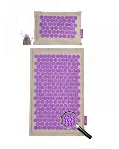 Buy Massage acupuncture mat and pillow set PLANTA SENSE PS-SET1, lavender sachet, linen, coconut fiber | Online Pharmacy | https://buy-pharm.com