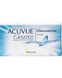 Buy Contact lenses ACUVUE® Acuvue Oasys with Hydraclear Plus 12 lenses 12 lenses Radius of Curvature 8.4 Biweekly, -1.00 / 14 / 8.4, 12 pcs. | Online Pharmacy | https://buy-pharm.com