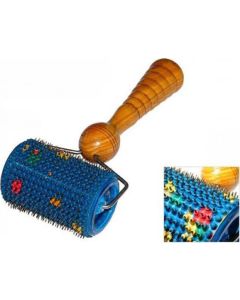 Buy Applicator Lyapko 'Roller Big', color: blue, needle pitch 5 mm, diameter 61 mm, width 111 mm | Online Pharmacy | https://buy-pharm.com