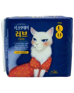 Buy Secret Day Ultra Thin Breathable Organic Pads 14pcs (28 cm) | Online Pharmacy | https://buy-pharm.com