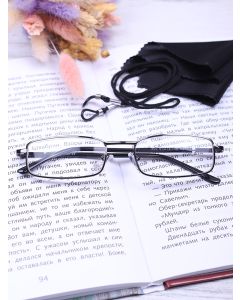 Buy Ready-made reading glasses in metal +2.0 | Online Pharmacy | https://buy-pharm.com