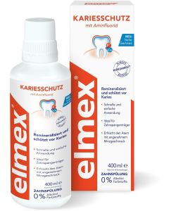 Buy Elmex Mouthwash Protect against caries, 400 ml | Online Pharmacy | https://buy-pharm.com
