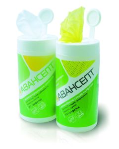 Buy Disinfecting wipes Avantsept 70 pieces yellow | Online Pharmacy | https://buy-pharm.com