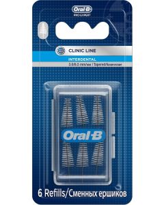 Buy Replacement brush Oral-B 'Interdental' for interdental brush, conical, 6 pcs | Online Pharmacy | https://buy-pharm.com