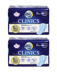 Buy Elis. Women's Сlinics, with wings, 6 pcs per pack, 2 pcs, Set | Online Pharmacy | https://buy-pharm.com