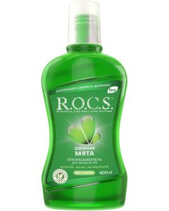 Buy ROCS Double mint mouthwash, 400 ml | Online Pharmacy | https://buy-pharm.com