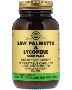 Buy Solgar, Saw Palmetto & Lycopene Complex 'Men's health support complex', 653 mg, 50 capsules | Online Pharmacy | https://buy-pharm.com