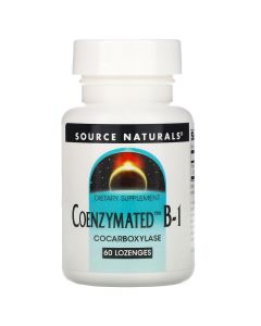 Buy Source Naturals, Coenzymated B-1, 60 lozenges | Online Pharmacy | https://buy-pharm.com