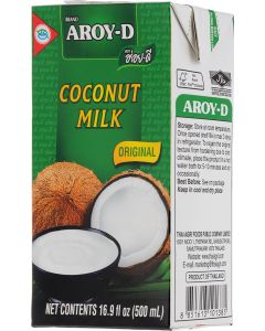 Buy Aroy-d Coconut milk 70% fat content 17-19%, 500 ml | Online Pharmacy | https://buy-pharm.com