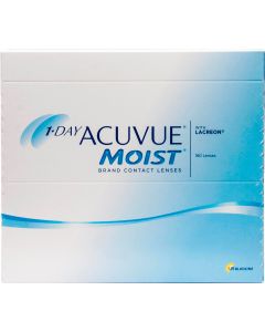 Buy ACUVUE® 1-Day Acuvue Moist Contact Lenses 180 Lenses 180 Lenses Curvature Radius 9 Daily, -2.25 / 14.2 / 9, 180 pcs. | Online Pharmacy | https://buy-pharm.com