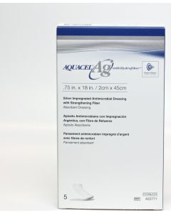 Buy Aquacel tape with reinforcing fiber with silver (Aquacel AG) ConvaTec 2X45 cm | Online Pharmacy | https://buy-pharm.com