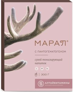 Buy Dry tonic drink Maral instant with pantogematogen BAA for active rest and sports lovers 300 gr | Online Pharmacy | https://buy-pharm.com