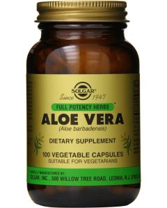Buy Solgar, Aloe Vera 'Aloe Vera', 100 capsules | Online Pharmacy | https://buy-pharm.com