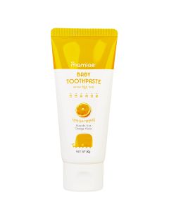 Buy MAMIAE Children's gel toothpaste, orange flavor, 100% natural, fluoride-free, 60 g. | Online Pharmacy | https://buy-pharm.com