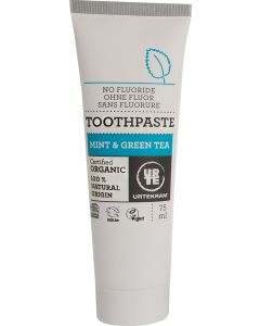 Buy Urtekram Toothpaste Green tea-mint, 75ml | Online Pharmacy | https://buy-pharm.com