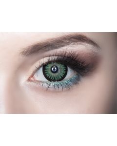Buy Geo Medical Princess Colored Contact Lenses 12 months, 0.00 / 14.8 / 8.8, green, 2 pcs. | Online Pharmacy | https://buy-pharm.com