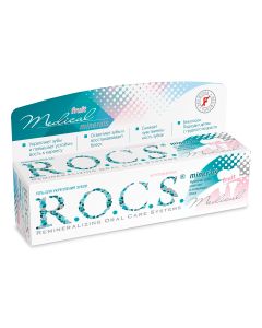 Buy Gel for strengthening teeth ROCS Medical Minerals with fruit flavor, 45 g  | Online Pharmacy | https://buy-pharm.com