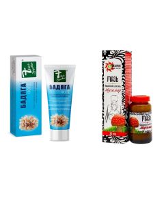 Buy 7 notes of health. Badiaga forte. Gel for bruises, age spots and stagnant spots + Caucasian healer. Fly agaric ointment 30 ml. | Online Pharmacy | https://buy-pharm.com