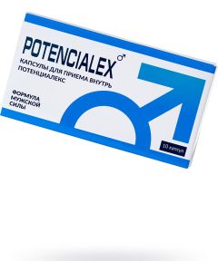 Buy Capsules for men POTENCIALEX, increasing potency, 10 pcs. | Online Pharmacy | https://buy-pharm.com