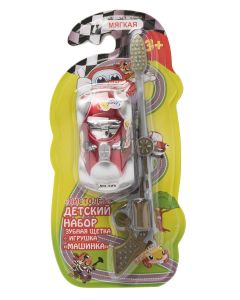 Buy Children's soft toothbrush with toy Car | Online Pharmacy | https://buy-pharm.com