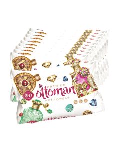 Buy Wet wipes Perfumed Ottoman Premium 20pcs (10 pack) | Online Pharmacy | https://buy-pharm.com