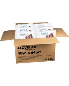 Buy A set of wet wipes Lovular For yourself and girlfriends. So cheaper !, 48 packs of 64 pcs | Online Pharmacy | https://buy-pharm.com