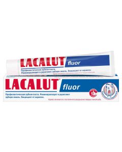 Buy Lacalut Fluor Toothpaste, 75 ml | Online Pharmacy | https://buy-pharm.com