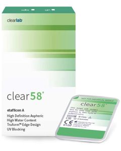 Buy ClearLab contact lenses ClearLab Clear contact lenses 58/6 pcs / 8.3 / 14.0 Monthly, -5.75 / 14.0 / 8.3, 6 pcs. | Online Pharmacy | https://buy-pharm.com
