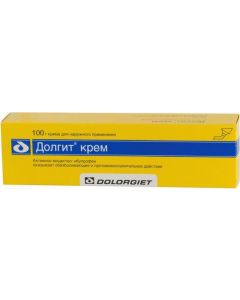 Buy Dolgit cream d / pl. approx. 5% tube 100g | Online Pharmacy | https://buy-pharm.com